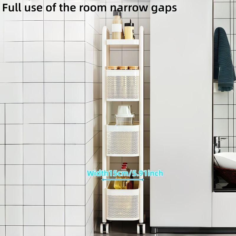 MultiLayer Rolling Home Storage Cart