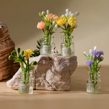 Elegant Resin Flower Vase for car