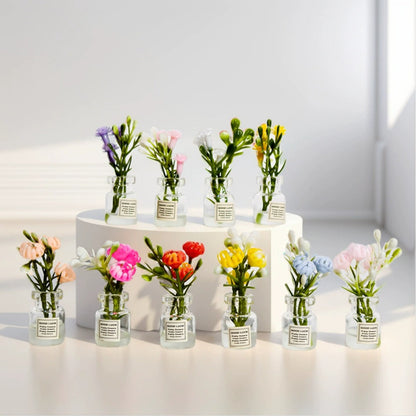 Elegant Resin Flower Vase for car