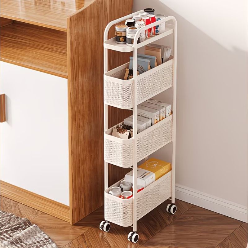 MultiLayer Rolling Home Storage Cart