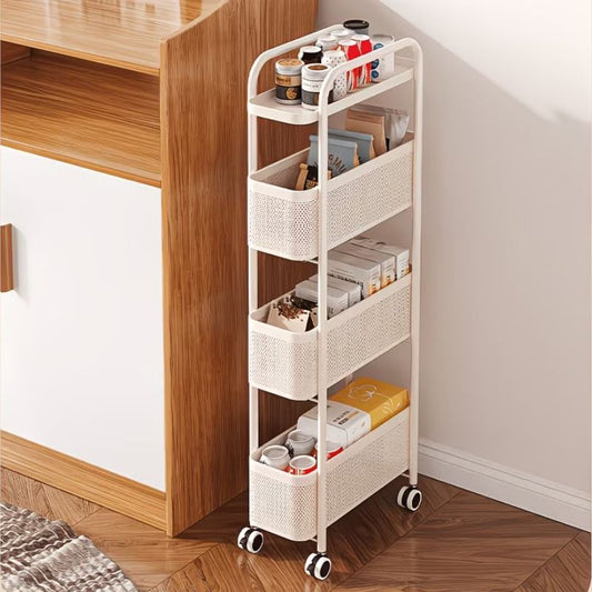 MultiLayer Rolling Home Storage Cart