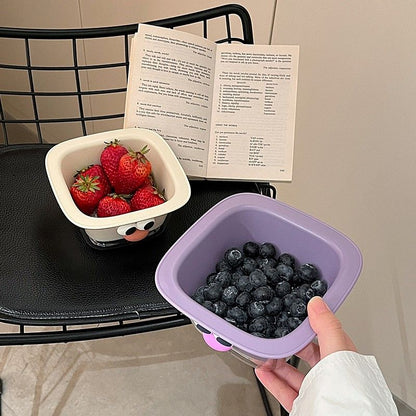 Dopamine Style Fruit Rinse Bowl