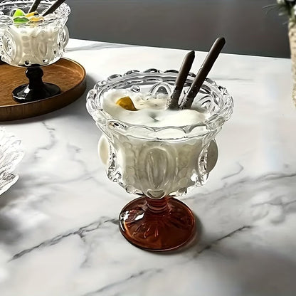 Vintage Crystal Dessert Cup