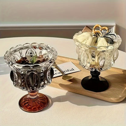 Vintage Crystal Dessert Cup