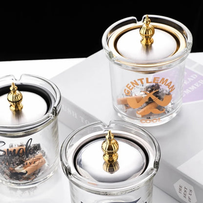 Classic Glass Smoking Ash Jar