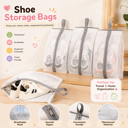 Waterproof Visible Shoe Organizer Bag