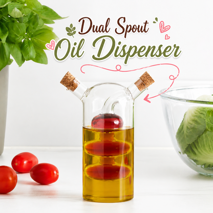 Premium Dual Oil Vinegar Bottle