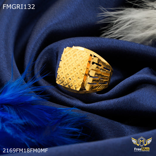 1gm Box Gold plated ring for men - FMGRI132