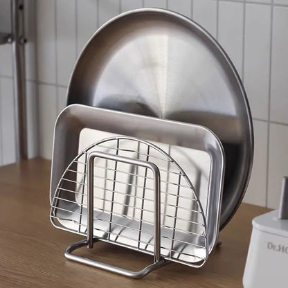 Stainless Steel chopping Board Rack