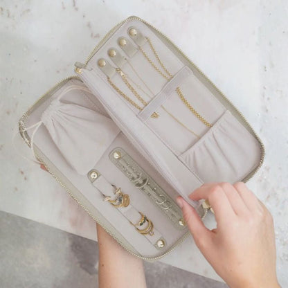 GlimmerSafe Travel Jewellery Case