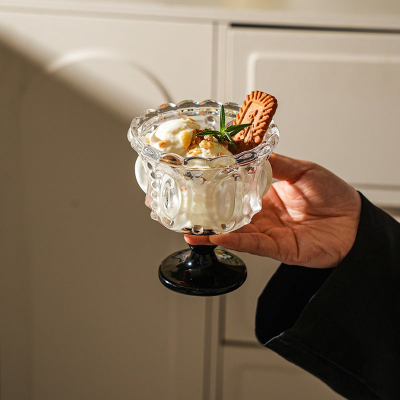 Vintage Crystal Dessert Cup
