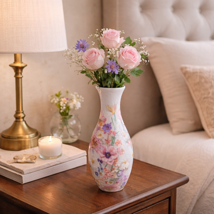 PuzzleCraft Decorative Flower Vase