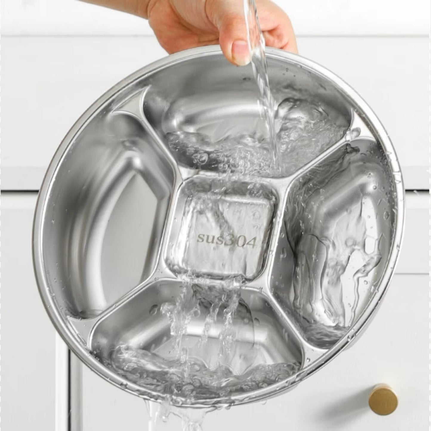 Multi Section Kitchen preparation Tray