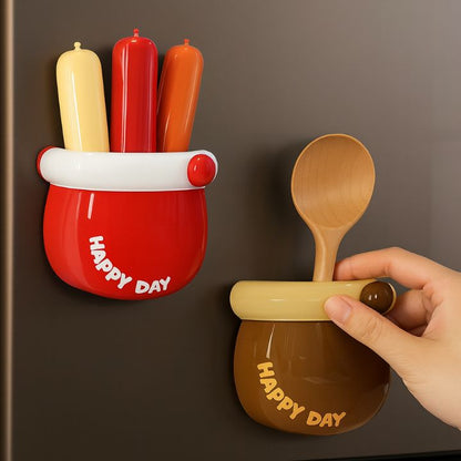 Happy Day Magnetic Pocket Organizer