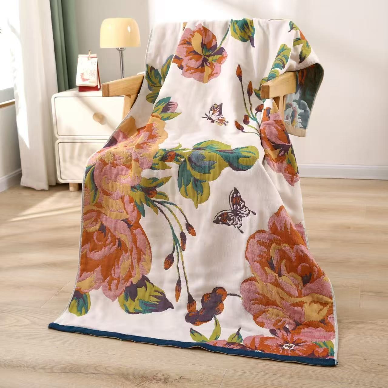 SoftTwist RosePetal Bath Wrap